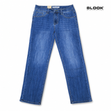  QUẦN JEAN NAM DÁNG SUÔNG BLOOK STYLE DENIM 30312 