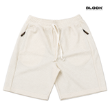  QUẦN THỂ THAO SHORT NAM WAFFLE MÀU BE BLOOK 35968 