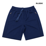  QUẦN THỂ THAO SHORT NAM WAFFLE XANH NAVY BLOOK (có túi sau) 36090 