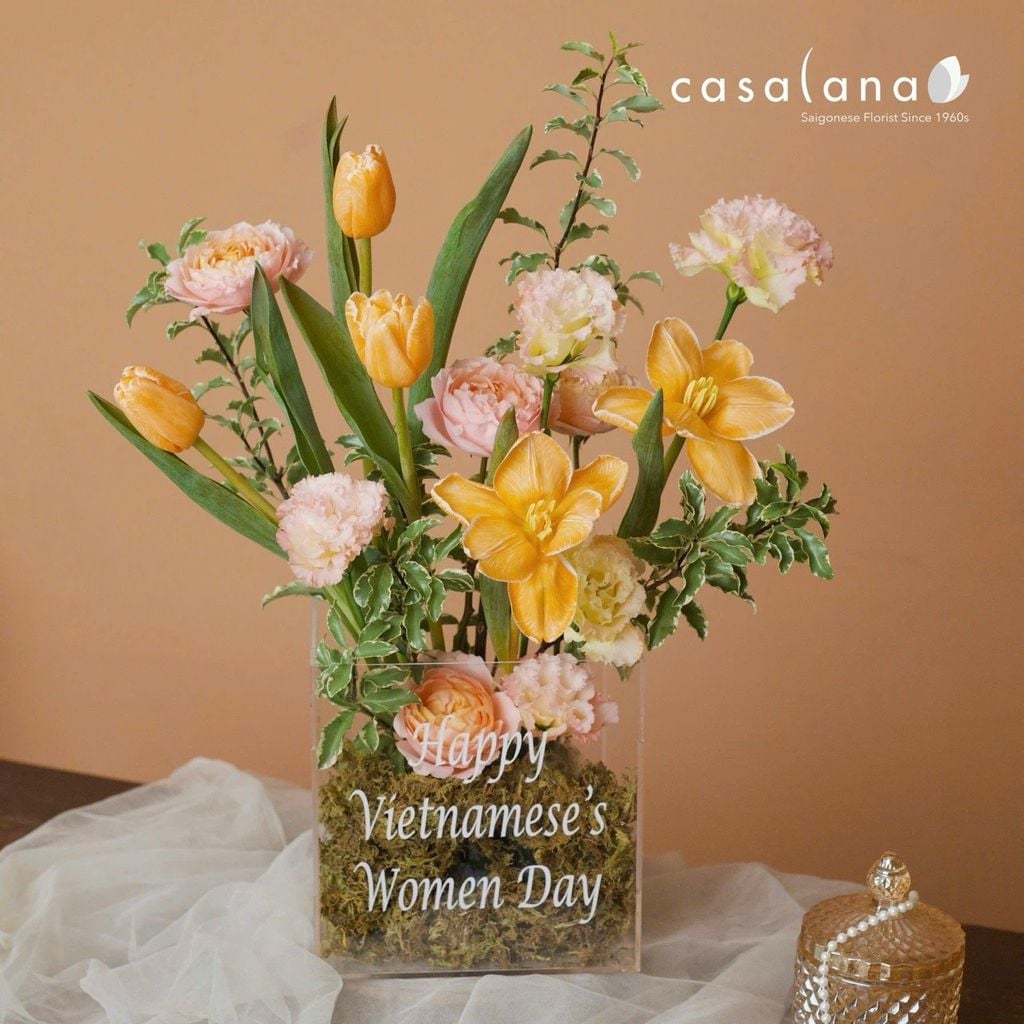  Box Tulilp Cam mix Hồng Julietta 