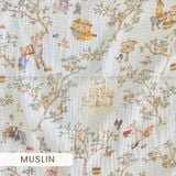  Chăn chần bông muslin cho bé 100x120cm 