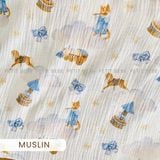  Album vải muslin Petit Bebe (kéo qua phải để xem nhiều mẫu vải) 
