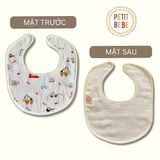  Yếm cho bé vải muslin 6 lớp 