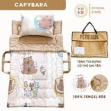  Bộ chăn gối đi học tencel 60s Petit Bebe 
