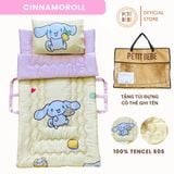  Bộ chăn gối đi học tencel 60s Petit Bebe 