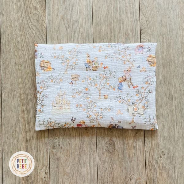  Gối mỏng Cổ Tích lót đầu sơ sinh 