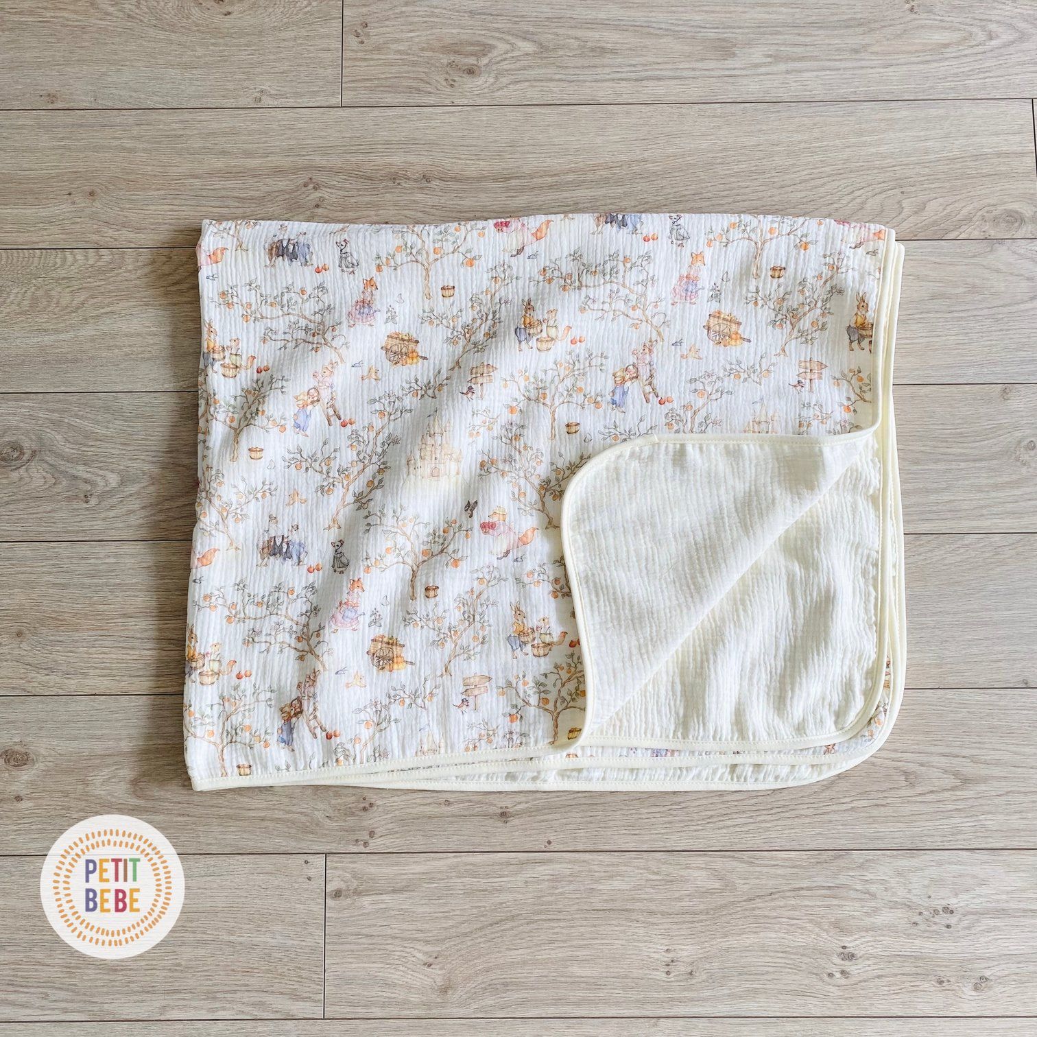  Chăn đa năng muslin 4 lớp nhiều họa tiết 