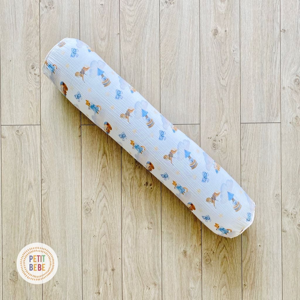 Gối ôm muslin Ngựa con dài 80cm 