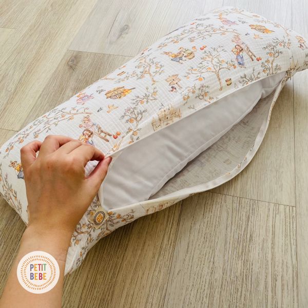  Gối 2-in-1 muslin Cổ Tích 