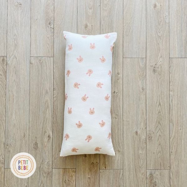  Gối 2-in-1 muslin Thỏ Con 