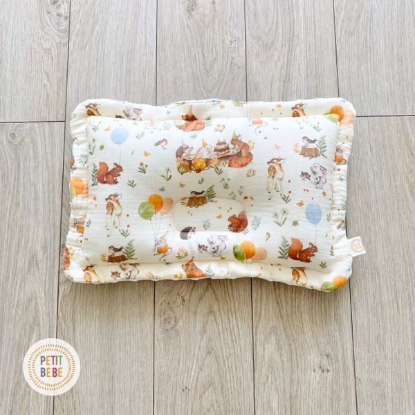  Gối lõm chữ nhật hoạ tiết 