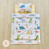  Gối nằm tencel 60s Khủng Long cho bé mẫu giáo tiểu học 