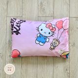  Gối nằm tencel 60s Hello Kitty cho bé mẫu giáo tiểu học 