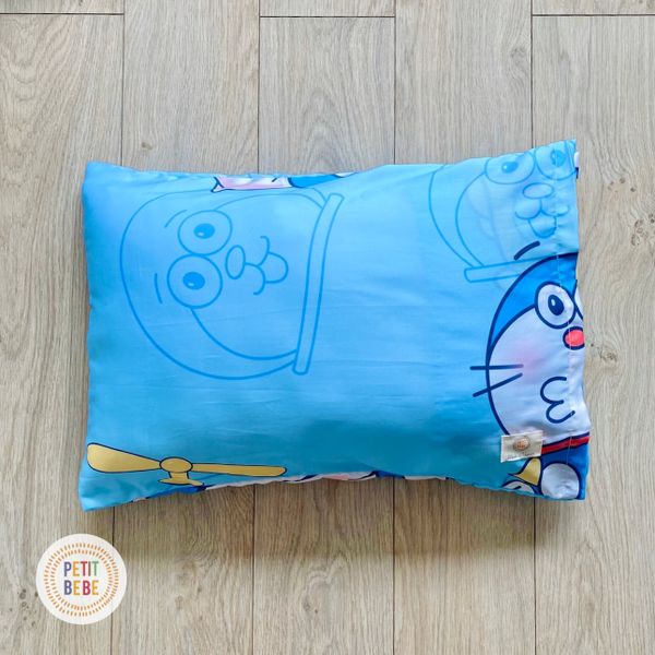  Gối nằm tencel 60s Doraemon cho bé mẫu giáo tiểu học 