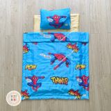  Gối nằm tencel 60s Người Nhện cho bé mẫu giáo tiểu học 