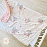  Chăn chần bông Tencel 60s cho bé 1m2 x 1m5 