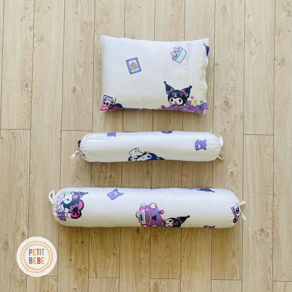  Gối ôm Tencel 60s Kuromi Nơ dài 60cm 