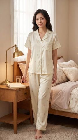Pijama Lụa Latin Premium TNQD - LND-219