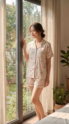 Pijama Lụa Latin Premium TNQN - LNN-220