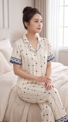 Pijama Lụa Latin Premium TNQD - LND-203