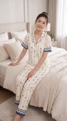 Pijama Lụa Latin Premium TNQD - LND-203