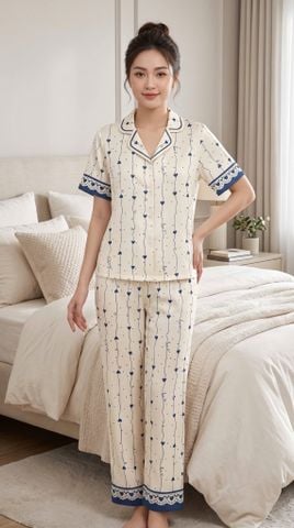 Pijama Lụa Latin Premium TNQD - LND-203