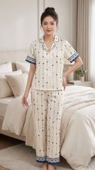 Pijama Lụa Latin Premium TNQD - LND-203