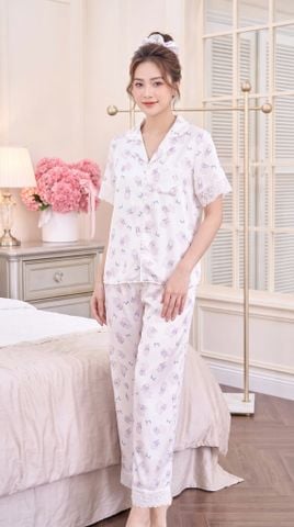 Pijama Lụa Latin Premium TNQD - LND-205