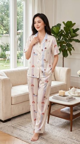 Pijama Lụa Latin TNQD - LND-201