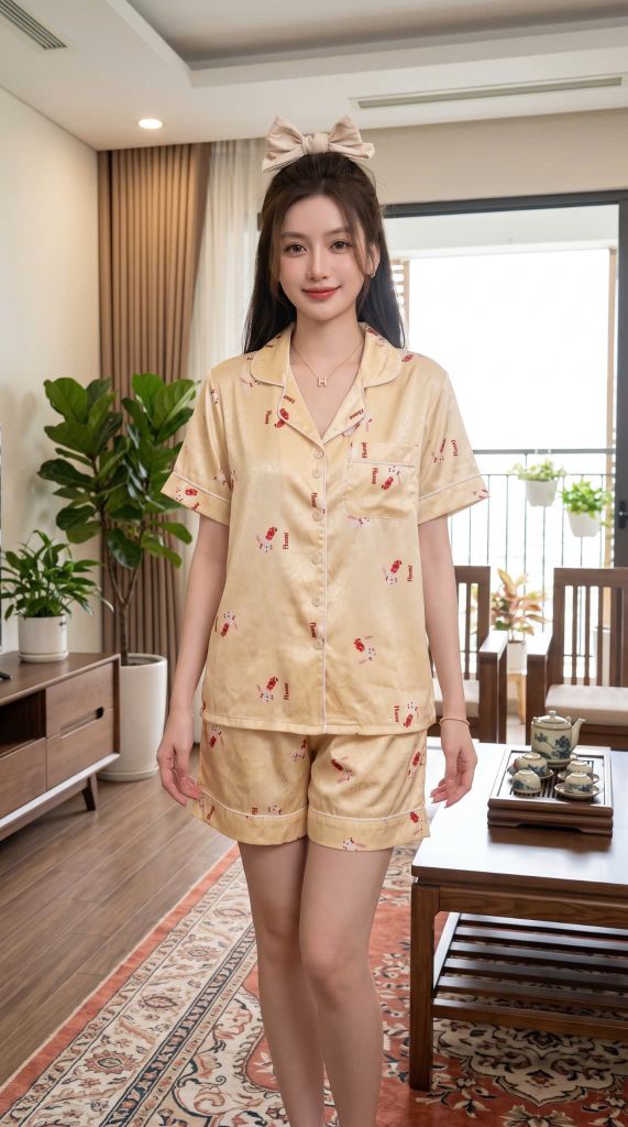 Pijama Lụa Latin TNQN - LNN-200