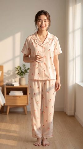 Pijama Lụa Latin TNQD - LND-202