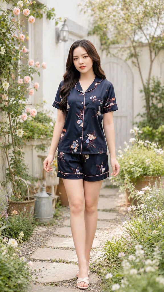 Pijama Lụa Latin TNQN - LNN-200