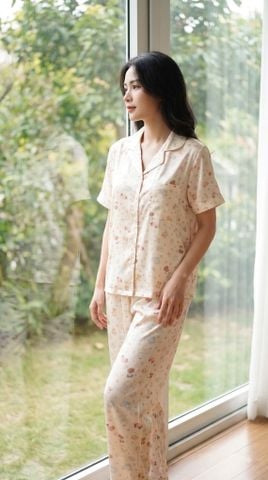 Pijama Lụa Latin Premium TNQD - LND-229