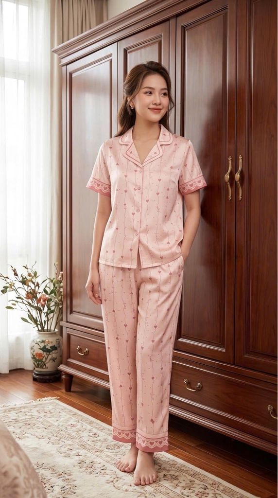 Pijama Lụa Latin TNQD - LND-201