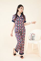 Pijama lụa Latin TNQD - Hana
