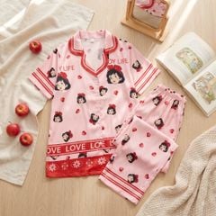 Pijama lụa Latin TNQD - Dolly Red