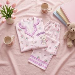 Pijama lụa Latin TNQD - Cammy Lilac