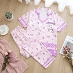 Pijama lụa Latin TNQD - Cammy Lilac