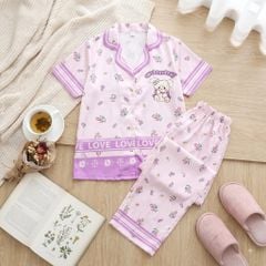 Pijama lụa Latin TNQD - Cammy Lilac