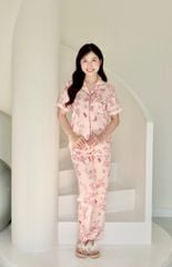 Pijama lụa Latin TNQD - Micha Peach