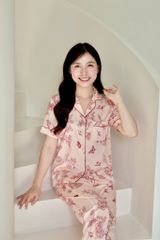 Pijama lụa Latin TNQD - Micha Peach