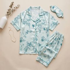 Pijama Lụa Latin TNQD - Micha Green
