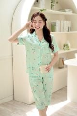 Pijama lụa Latin TNQL - Naye Mint