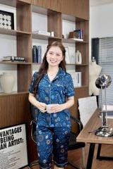 Pijama lụa Latin TNQL - Cosmic Mallard Green