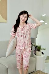 Pijama lụa Latin TNQL - Micha Peach