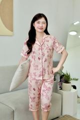 Pijama lụa Latin TNQL - Micha Peach