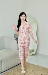 Pijama lụa Latin TNQL - Micha Peach