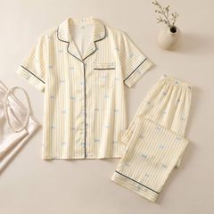 Pijama Lụa Latin TNQL - Ballet Yellow
