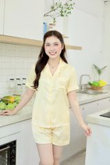 Bộ đồ ngủ Satino TNQN - Yellow