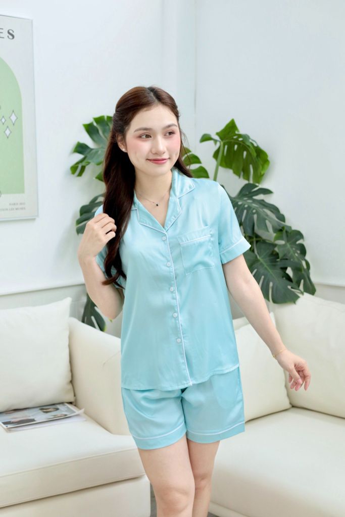 Bộ đồ ngủ Satino TNQN - Mint